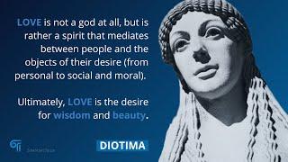 Diotima Instructs Socrates on Love