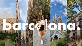 BARCELONA TRAVEL VLOG | eating good, sightseeing & museums