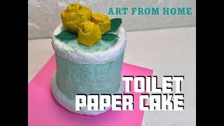 Toilet Paper Cake