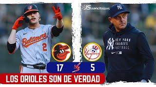 Orioles siguen duros; a Gil que aprenda de este juego