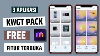 3 Aplikasi KWGT WIDGET PACK Terbaik Android