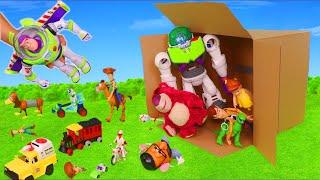Box filled with Toy Story Collection for Kids