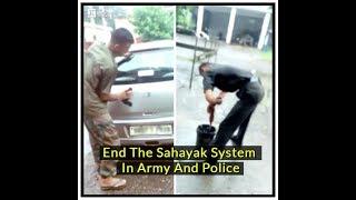 End the Sahayak System in Army and Police