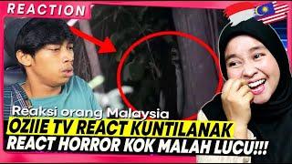  REACT HORROR MALAH NGAKAK!! REACT OZIIE TV "KUNTILANAK VIRAL" BIKIN NGAKAK HABIS!!  REACT