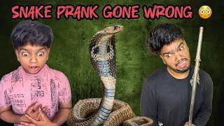 Snake prank gone wrong    | Arun Karthick |