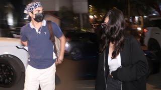 Karisma Kapoor's Daughter Samaira Kapoor And Arhaan Khan Spotted At Mizu Restaurant Bandra