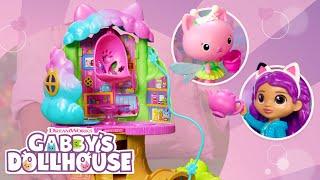 How to set up Kitty Fairy’s Garden Treehouse | Gabby’s Dollhouse | Toys for Kids