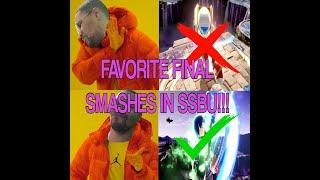 Smash Discussion | My favorite final smashes in Smash Ultimate!!