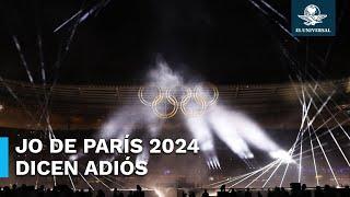 Así fue la impresionante ceremonia de clausura de los Juegos Olímpicos de París 2024