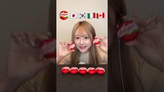 babybelチーズ食べ比べASMR#ASMR#mukbang#babybel#cheese