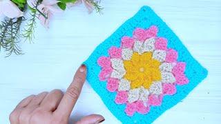 crochet square @crochetABC