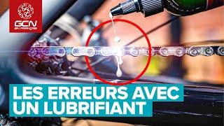 Les 5 principales erreurs avec le lubrifiant