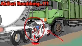 mobil truk oleng beneran - mobil truk puso Besar, Truck Molen kecelakaan | gambar truk oleng