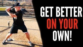 BEST BASEBALL HITTING DRILLS TO DO BY YOURSELF