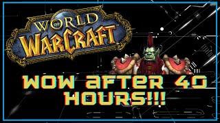 World of warcraft after playing for 40 hours