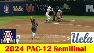 Arizona vs UCLA Softball Game Highlights, 2024 PAC-12 Tournament Semifinal