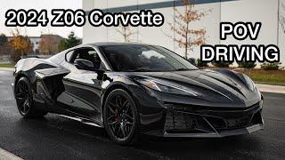 2024 Chevrolet Corvette Z06 - POV Driving (Break-in Miles / No Talking)