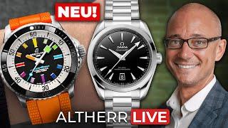 Neue Uhren von Breitling, OMEGA und TAG Heuer mit Christoph | ALTHERR Live