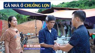 Kinh hoàng lúc nửa đêm, cả nhà thoát c-hết trong gang tấc, lũ cuốn nhà sập, bể nợ ra ở CHUỒNG LỢN