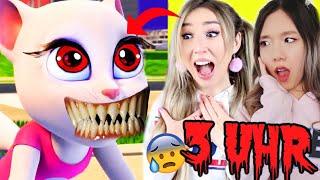 LADE & spiele 3 UHR Nachts niemals mit BFF THI LAN neue TALKING ANGELA apps 2021 **sie STALKT uns**