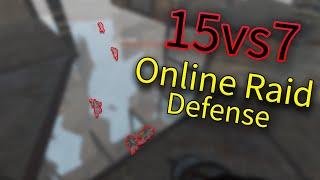15vs7 Online Raid defense! Zu Wild - Rust [Deutsch]