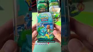 Early Pokémon Celebrations Opening Mini Tin (Kanto Region)