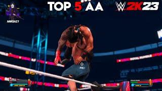 WWE 2K23 John Cena Finisher AA 5 Best Moment || Harshit Ramawat ||