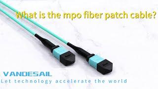 What is the mpo fiber patch cable ？