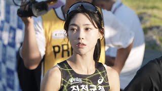 Kim Min-ji exhausted men risking their lives, great comeback mixed relay crazy