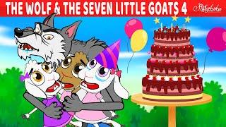 The Wolf and The Seven Little Goats 4 - The Cake Surprise | Bedtime Stories for Kids in English
