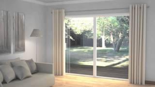 How to Dress Windows - for Sliding Patio Doors or Extra Wide Windows