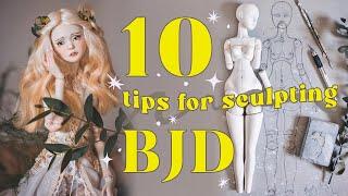 My Top 10 Tips for Sculpting Ball-Jointed Dolls