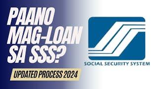 PAANO MAGLOAN SA SSS? | PAANO MAG APPLY NG SSS SALARY LOAN ONLINE?| Updated Process 2024