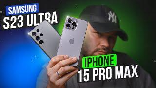 iPhone 15 Pro Max vs. Samsung Galaxy S23 Ultra | Pakapak Battle