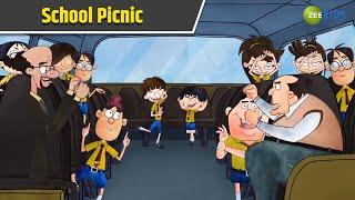 School Picnic | Badrinath and Budhdeb | Comedy Cartoon | Hindi Cartoon | TV Show | Zee Kids