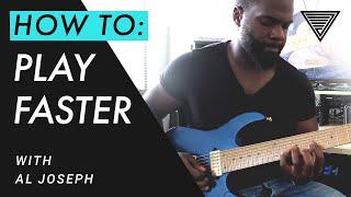 How to Master Fast Alternate Picking Lesson with Al Joseph