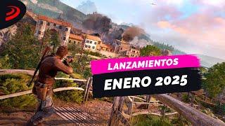 Los 14 MEJORES JUEGOS que SALEN en ENERO de 2025