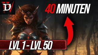 Level 50 in 40 Minuten! BESTER DUNGEON FÜR XP FARMING - DIABLO 4 GUIDE