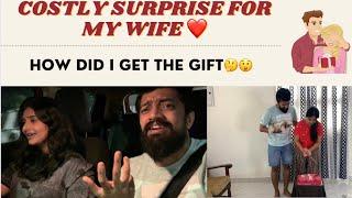 BIG SURPRISE FOR MY WIFE️ |SURPRISING WIFE FOR ANNIVERSARY | GUESS THE GIFT