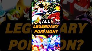 All Legendary Pokémons of Hoopa and the clash of ages #pokemonshorts