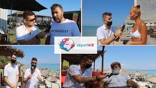 Τα Beach Bar στη Χαλκιδική εν μέσω κορονοϊού | Newn.gr #reportAIR