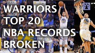 Golden State Warriors Top 20 NBA Records Broken