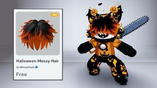 HURRY! 22 BEST FREE ITEMS & FREE HALLOWEEN MESSY HAIR ON ROBLOX 2024