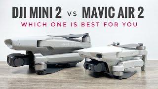 DJI Mini 2 vs Mavic Air 2  Which One Is Best For You