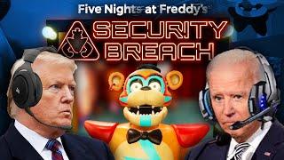 US Presidents Play Five Nights at Freddy's: Security Breach