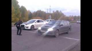 Caldina GT-T vs Lancer Evo X