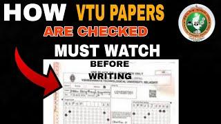 Important Guidlines For Vtu Students |Paper Evaluation |How To Write Paper