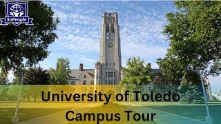 University of Toledo Campus Tour and downtown|HD|1080