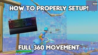 How to PROPERLY Setup the Razer Huntsman v2 Analog Keyboard for Fortnite! Full 360 Movement!