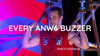 Every Buzzer of ANW6 | #AmericanNinjaWarrior